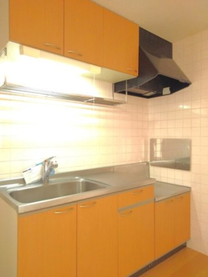 【キッチン】 | ミレニアムコートＢ | お料理しやすいキッチンです