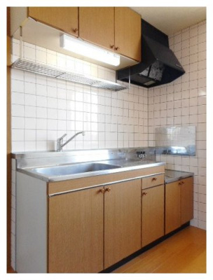 【キッチン】 | メゾンクレストＡ | キッチンです