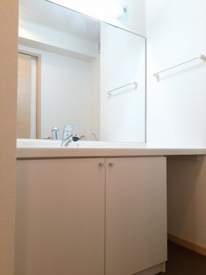 【洗面所】 | プリムローズＫＭ | 使いやすい洗面所です