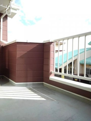 【バルコニー】 | エレガンローズ | 開放的で明るい空間を演出してくれるバルコニーです