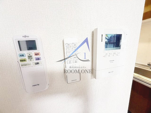 楪のセキュリティ|モニター付インターホンです。