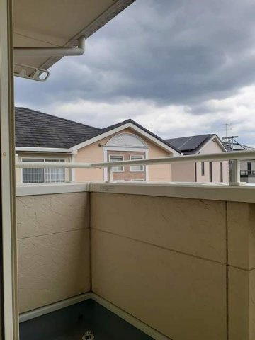 【賃貸アパート】サンパティークⅡのバルコニー