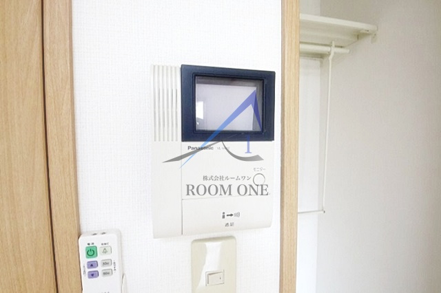 シェトワ中央のセキュリティ|モニター付インターホンです。