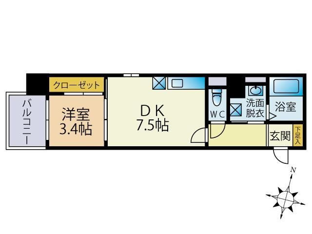 ETINCELLの間取り