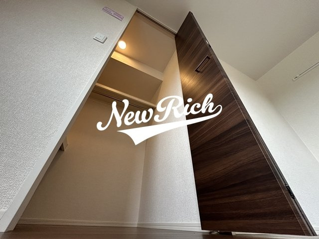 伊勢崎市波志江町のアパートの収納