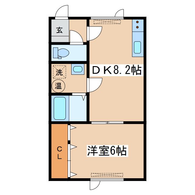 サンローランⅠの間取り