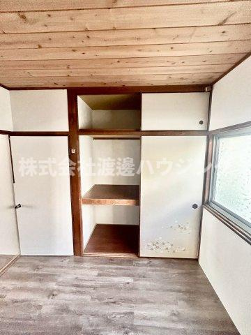 上六万寺町一戸建の収納