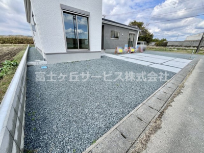 【庭】 | 周智郡森町中川 3期 新築一戸建て 2号棟 | お庭も活用できます