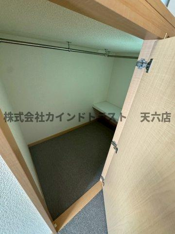 レオパレスグリーンアイビーの収納|収納があります