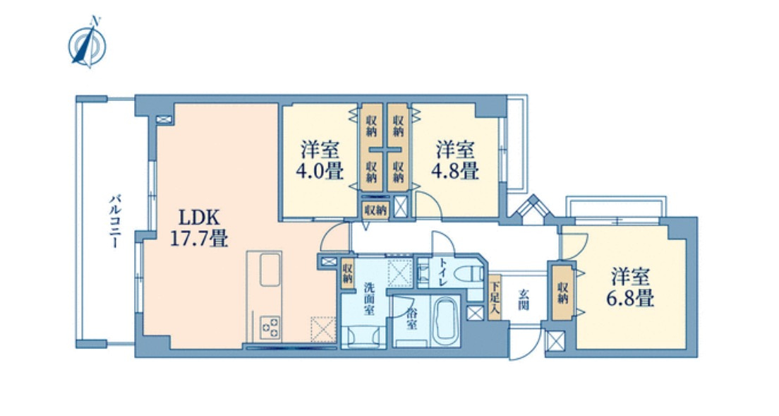 ★仲介手数料無料★朝日マンション目黒（高台のため、眺望良好）