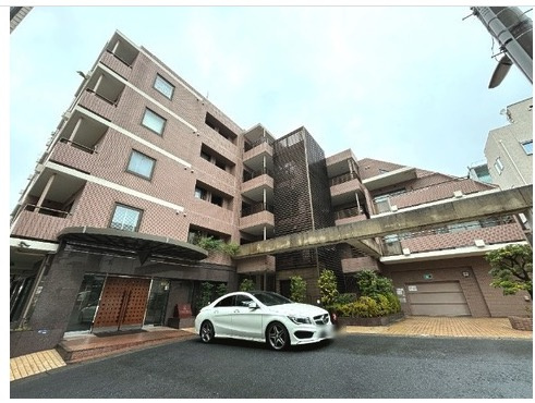 ★仲介手数料無料★朝日マンション目黒（高台のため、眺望良好）の外観