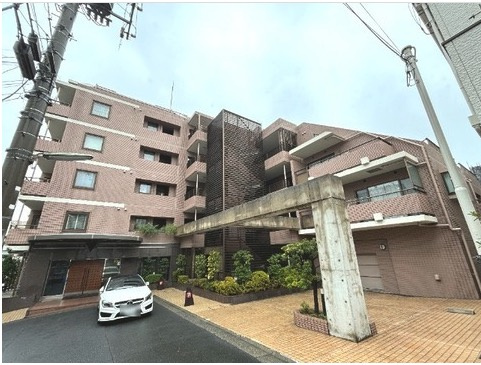 ★仲介手数料無料★朝日マンション目黒（高台のため、眺望良好）の外観