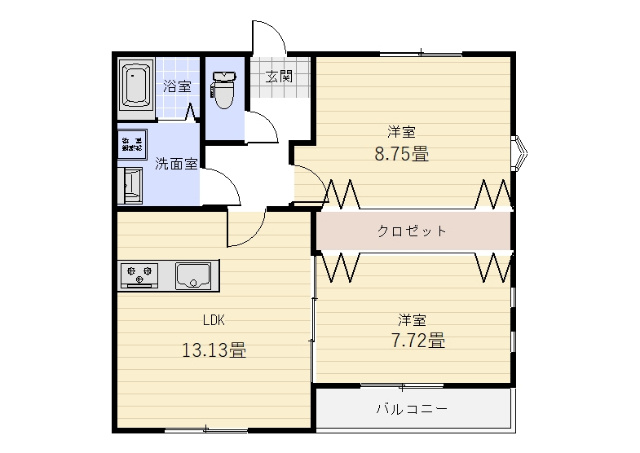 ジューンベリーの間取り