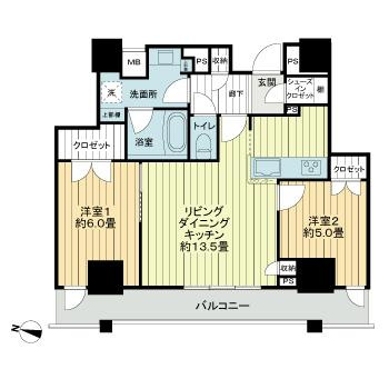 【間取り】 | アデニウムタワー梅田