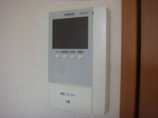 ボナールの内装|カメラ付インターホン