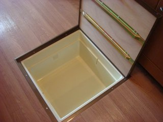 ボナールの収納|床下収納