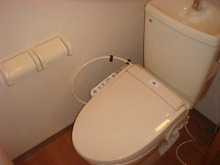 ボナールのトイレ|シャワー付トイレ