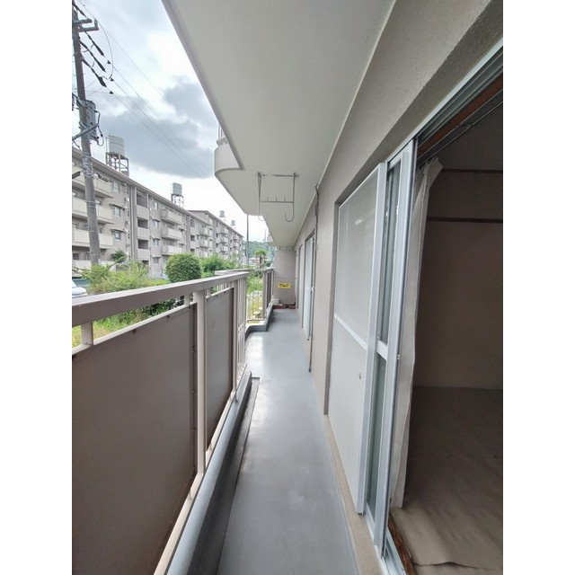 岐阜市尼ケ崎町１丁目の賃貸マンションのバルコニー