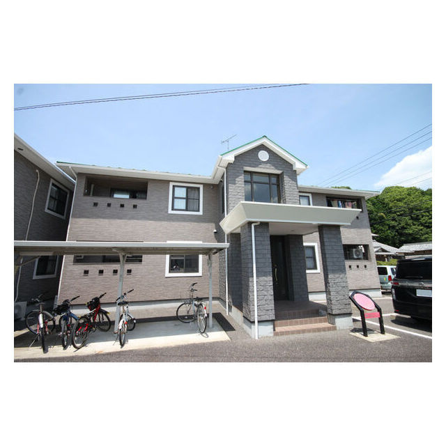 関市小瀬のアパートの外観