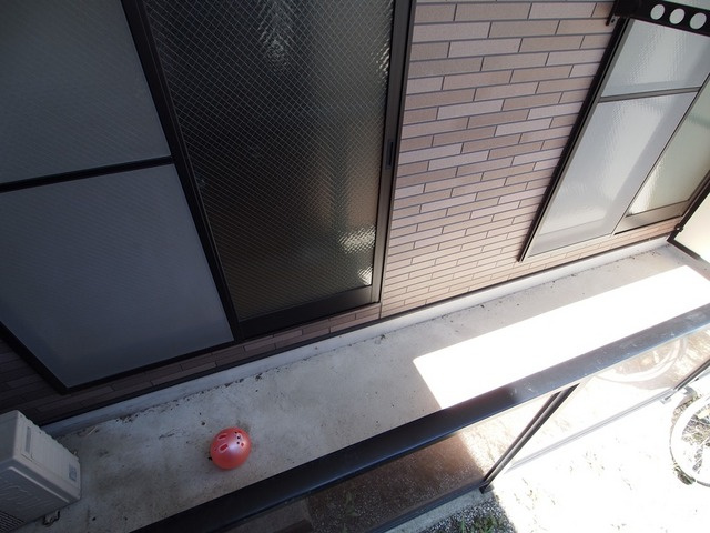 アンプルールブア竜田川のバルコニー