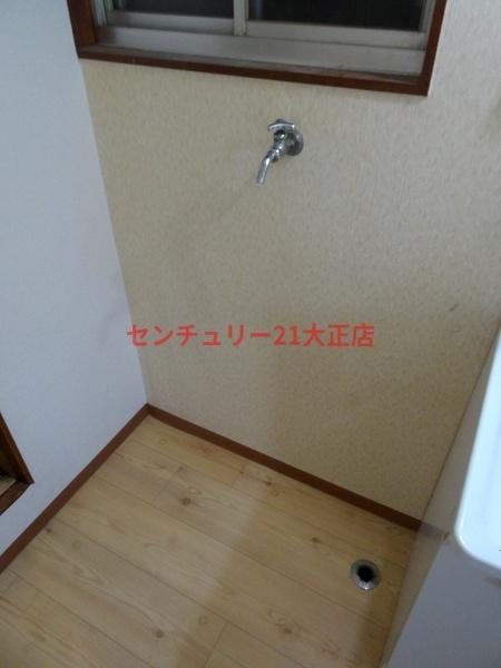 上林マンションの洗面所