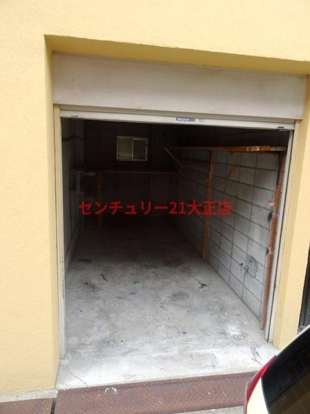 上林マンションの駐車場