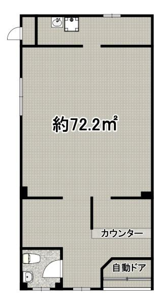 鶴町4丁目店舗の間取り