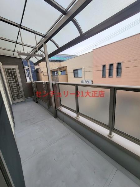 此花区春日出南1丁目中古戸建のバルコニー