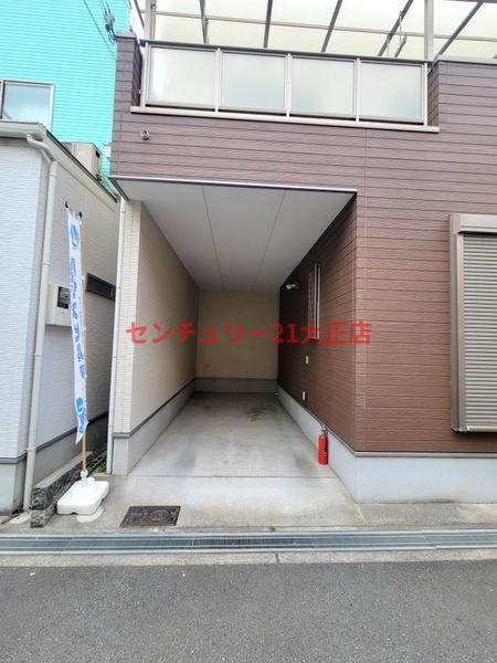 此花区春日出南1丁目中古戸建の駐車場