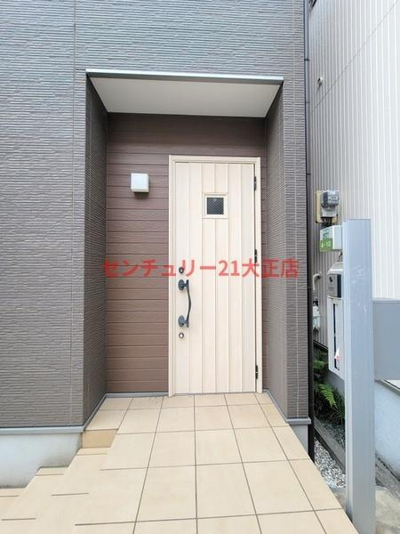 此花区春日出南1丁目中古戸建の玄関