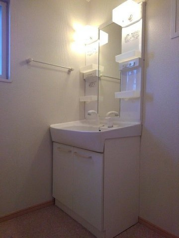 アンジュの洗面所