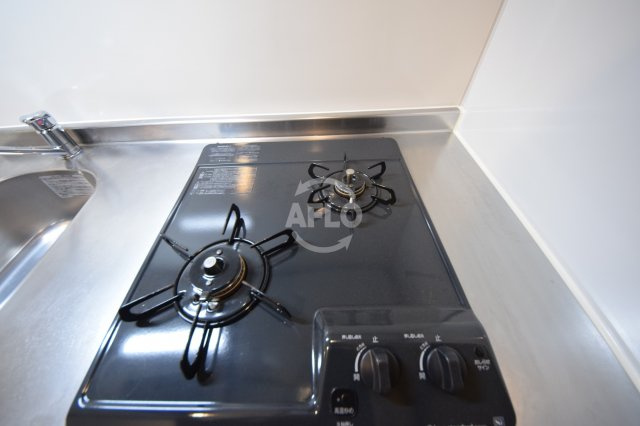 リンクス大阪城SOUTHレジデンスのキッチン|リンクス大阪城SOUTHレジデンス　ガスコンロ