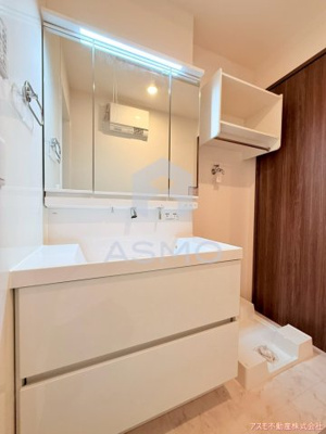 【洗面所】 | モンテゾーロ西田辺 | 同マンション別部屋　参考写真