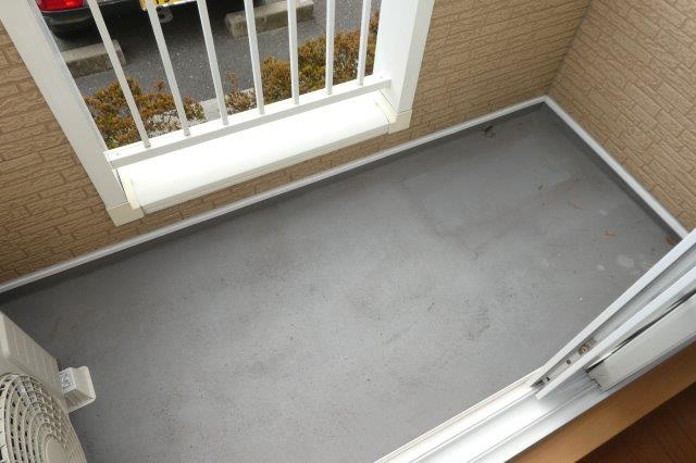 ピュアハウスのバルコニー