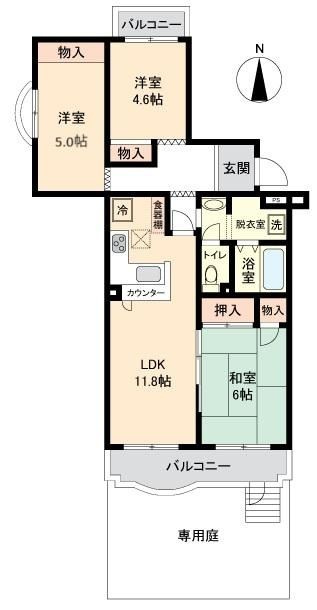ネオ・アーバン武蔵藤沢の間取り