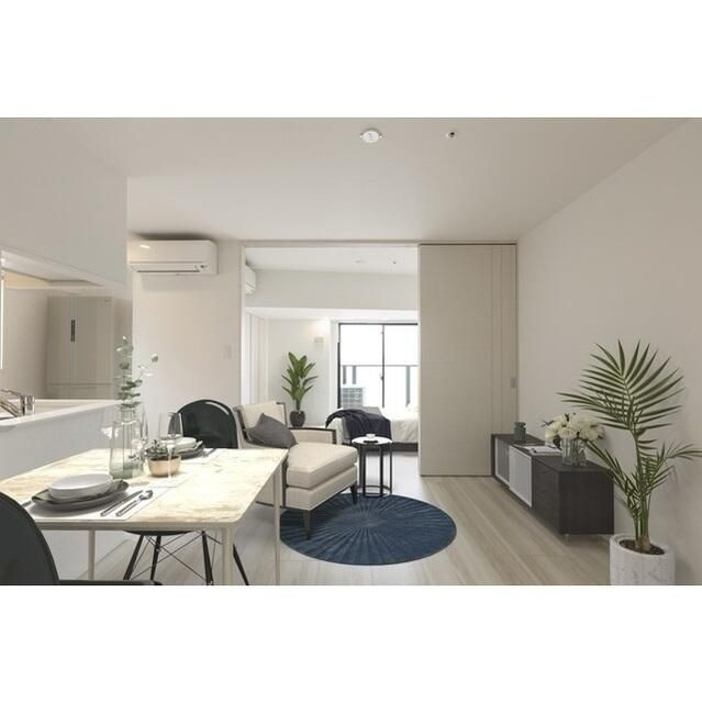 ＫＵＲＡＭＡＥ２１４の居間・リビング