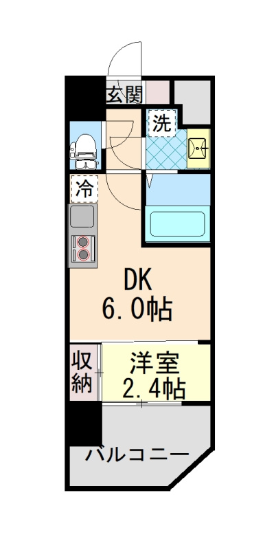 セレニテ元町アリエの間取り