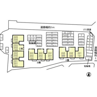 【区画図】 | ソシアA棟
