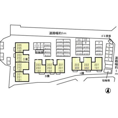 【区画図】 | ソシアA棟