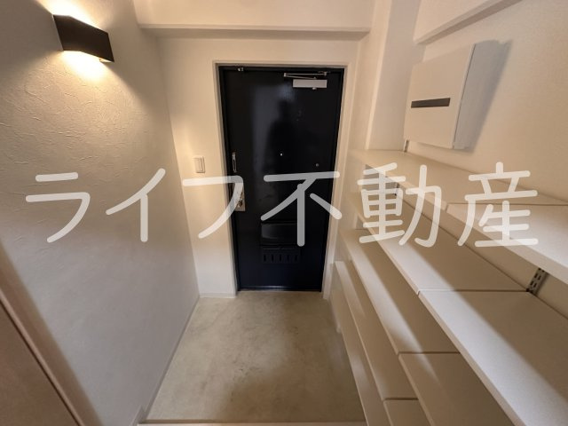 コーポ大喜の玄関