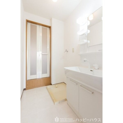 【洗面所】 | ティアラ長野 | 別部屋の写真のため、現況優先です。