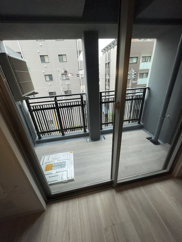 レジデンス ホクサイのバルコニー|階数は異なります