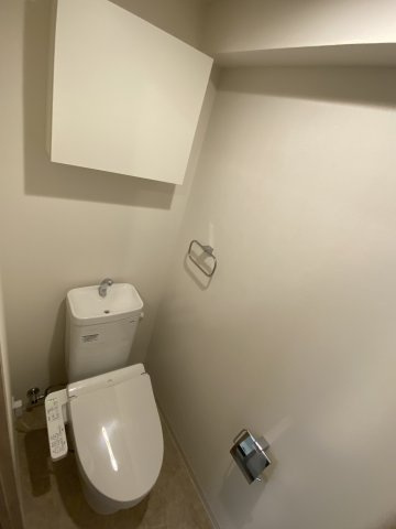 稲城市大丸の賃貸マンションのトイレ