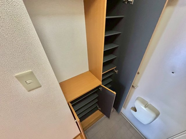 ホープ大野の玄関
