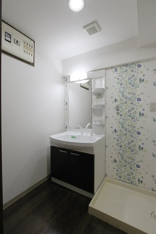 飯能市柳町の賃貸マンションの独立洗面台|独立洗面台、朝の身支度には欠かせません