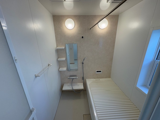 藤岡市森　中古2750の浴室|ゆったり過ごせるお風呂です
