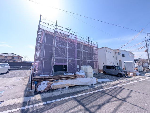 【前面道路含む現地写真】 | リーブルガーデン.S安中市板鼻ー①