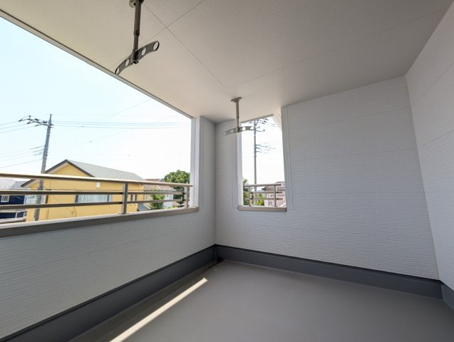 【バルコニー】 | リーブルガーデン.S安中市板鼻ー①