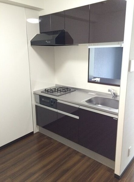 アンプルールフェール　ボルドゥルーⅡのキッチン|参考、同建物・反転間取りの号室