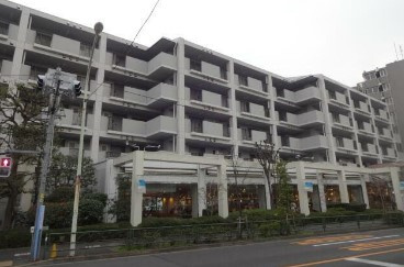 【外観】 | ラ・ヴェール浜田山 | 鉄筋コンクリート造のがっちりとした建物。